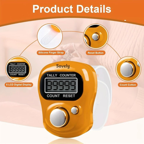 TOPBIRD Counter Name Jaap 100000 Ring Counting Machine finger