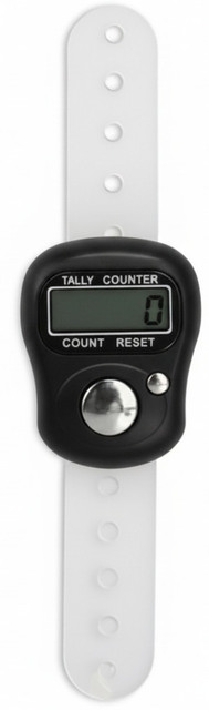 Velvora Compact Handheld Tally Counter Finger Clicker Manual Counting ...