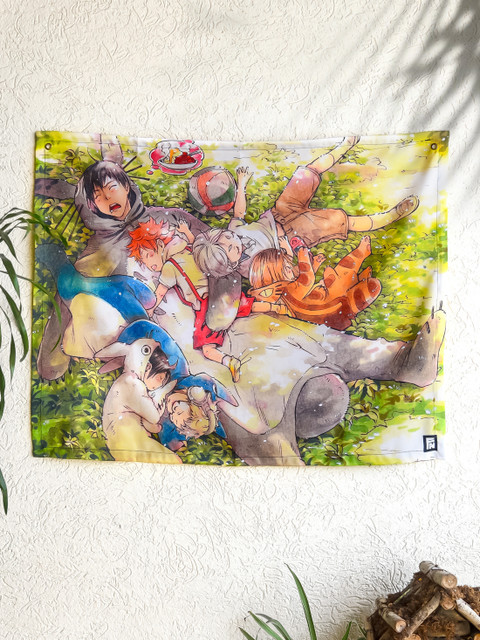 ComicSense Haikyuu Anime Inspired Volleyball & Chill Anime Themed