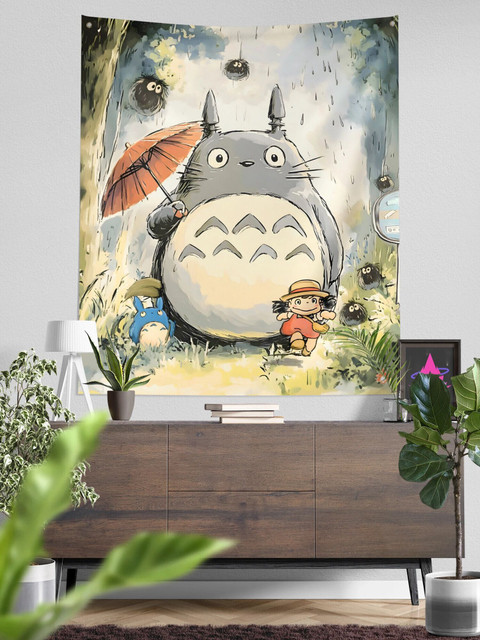 ComicSense My Neighbour Totoro Anime Tapestry for Home Decor