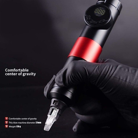 Tattoo gizmo Wireless Tattoo Machine Pen Complete Kit Set WTMK-01