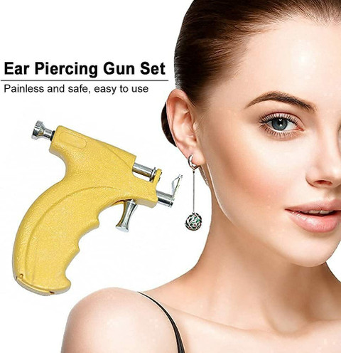 Sinagar Ear Artifact Nose Navel Body Piercing Machine Tool/Kit with 24  Pieces Permanent Tattoo Kit