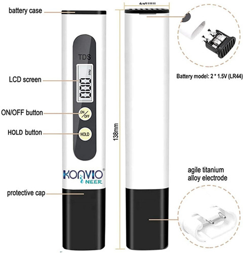 konvio neer 2411 Digital TDS Meter Price in India - Buy konvio