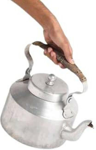 Ammaieesan Desi Aluminium Tea Pot Chai Kettle for Tea Coffee