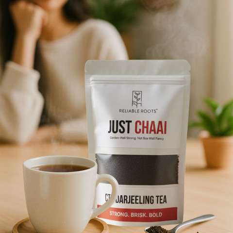 ReliableRoots Just Chaai Premium CTC Darjeeling Tea | 250 g
