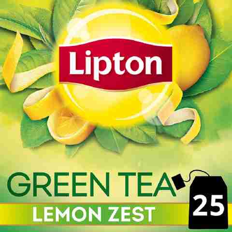 Lipton Zest Lemon Green Tea Bags Box Price in India - Buy Lipton