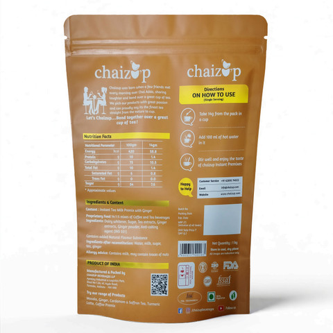 chaizup Daily 1 Min Chai - Easy to Make Instant Tasty and