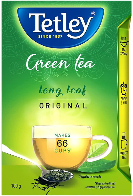 Tetley green tea leaf long Green Tea Box - Main Image