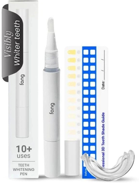 Fang Teeth Whitening Yellow Teeth Whitening Vegan Enamel Safe (Pack of  1) Teeth Whitening Kit