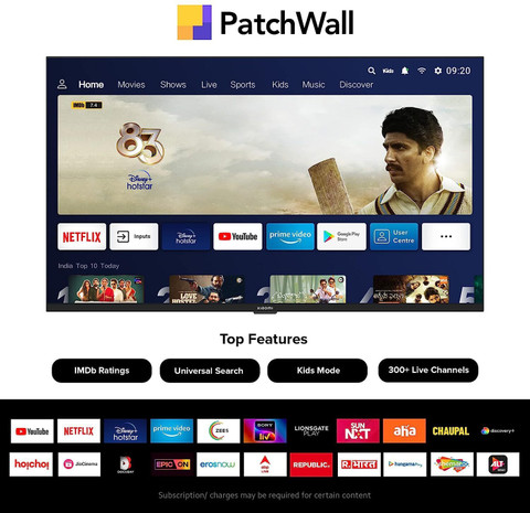 XIAOMI by Mi 80 cm (32 inch) HD Ready LED Smart Android TV with