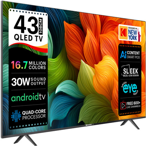 Cindy様 KODAK 108 cm (43 inch) Full HD LED Smart Android TV with Android