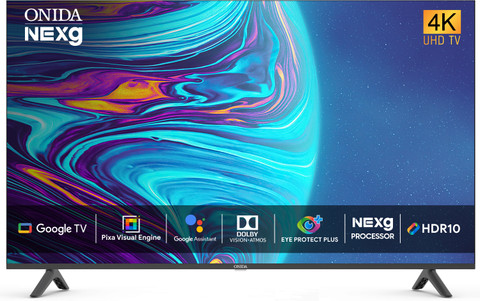 ONIDA 165 cm (65 inch) Ultra HD (4K) LED Smart Google TV with