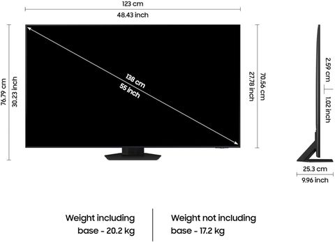 Samsung 138 cm (55 inch) Ultra HD (4K) Neo QLED Smart Tizen TV