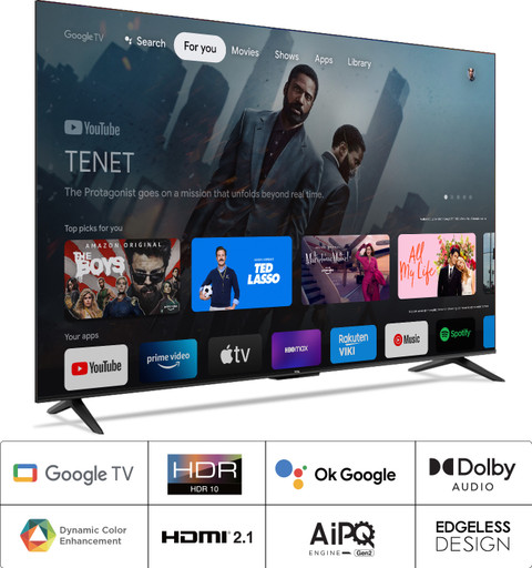 TCL P635 164 cm (65 inch) Ultra HD (4K) LED Smart Google TV with