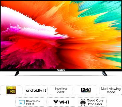 Foxsky 102 cm (40 inch) Full HD LED Smart Android TV (40FSFHS) - Image 4