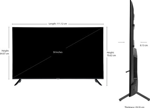 Panasonic 127 cm (50 inch) Ultra HD (4K) LED Smart Android TV