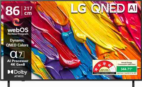 Tv 217 Inch LG AI TV QNED 8CA 217 cm (86 inch) Ultra HD (4K) QNED Smart WebOS TV ...