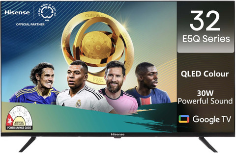 Hisense 32E5Q 80 cm (32 inch) QLED HD Ready Smart Google TV 2025