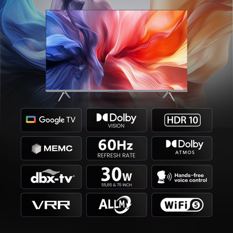 Haier P7GT 189 cm (75 inch) Ultra HD (4K) LED Smart Google TV with