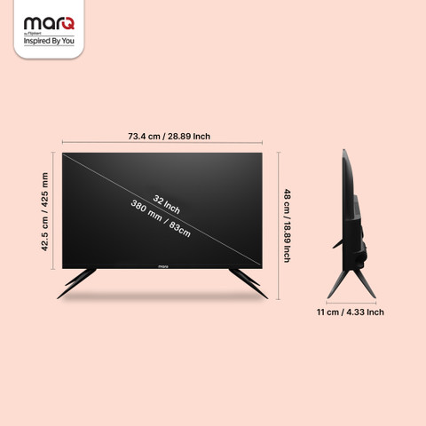 MarQ by Flipkart 80 cm (32 inch) HD Ready LED Smart Coolita TV