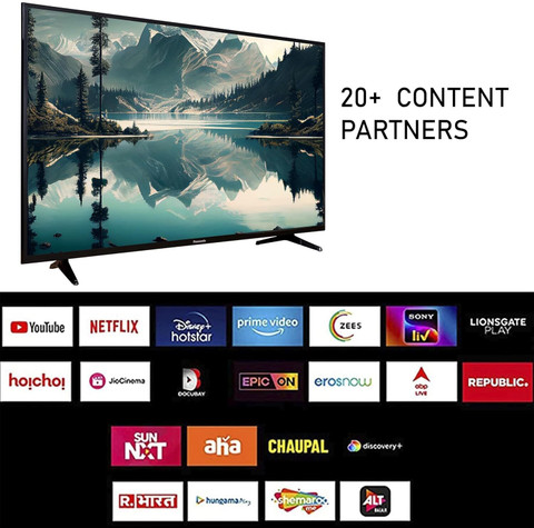 テレビ koh Panasonic PX 139 cm (55 inch) Ultra HD (4K) LED Smart Google TV