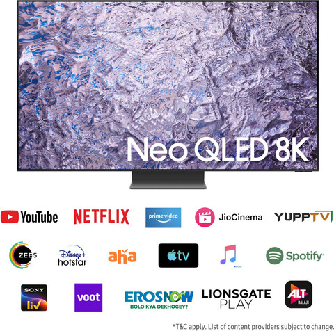 Samsung 163 cm (65 inch) Ultra HD (8K) Neo QLED Smart Tizen TV Samsung 163 cm (65 inch) Ultra HD (8K) Neo QLED Smart Tizen TV