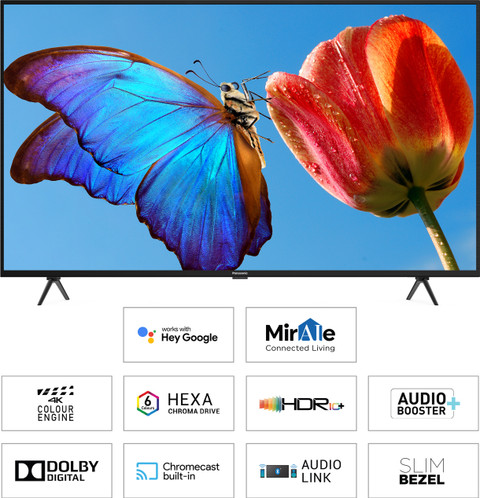 Panasonic 139 cm (55 inch) Ultra HD (4K) LED Smart Google TV