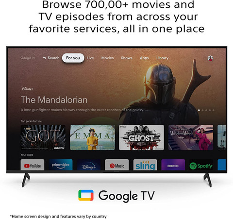 SONY Bravia 163.9 cm (65 inch) Ultra HD (4K) LED Smart Android TV