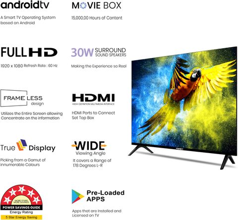 Foxsky 102 cm (40 inch) Full HD LED Smart Android TV (40FSFHS) - Image 7