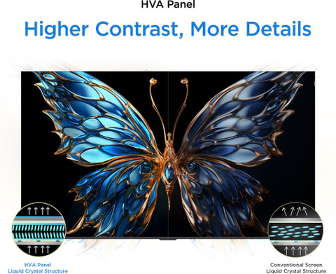 TCL P7K 164 cm (65 inch) QLED Ultra HD (4K) Smart Google TV