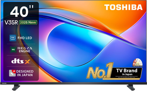 TOSHIBA 40V35RP 100 cm (40 inch) Full HD LED Smart VIDAA TV 2025