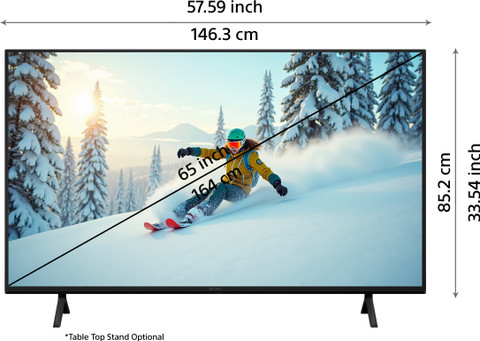 SONY Bravia 2 138.8 cm (55 inch) Ultra HD (4K) LED Smart Google TV