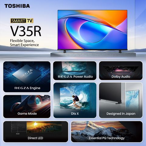TOSHIBA 40V35RP 100 cm (40 inch) Full HD LED Smart VIDAA TV with