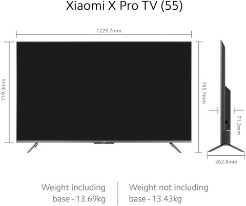XIAOMI by Mi X Pro 138 cm (55 inch) Ultra HD (4K) LED Smart Google