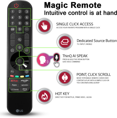 LG OLED C2 106 cm (42 inch) OLED Ultra HD (4K) Smart WebOS TV with