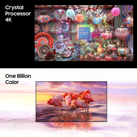 Samsung Crystal 4K iSmart Series 108 cm (43 inch) Ultra HD (4K) LED ...