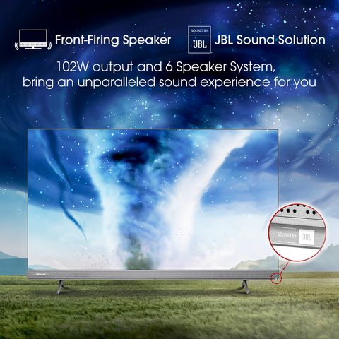 Hisense Tornado 139 cm (55 inch) Ultra HD (4K) LED Smart Google TV