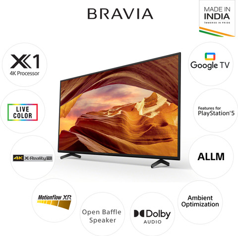 SONY BRAVIA X75WL 43インチ SONY Bravia X75L 108 cm (43 inch) Ultra HD (4K) LED Smart