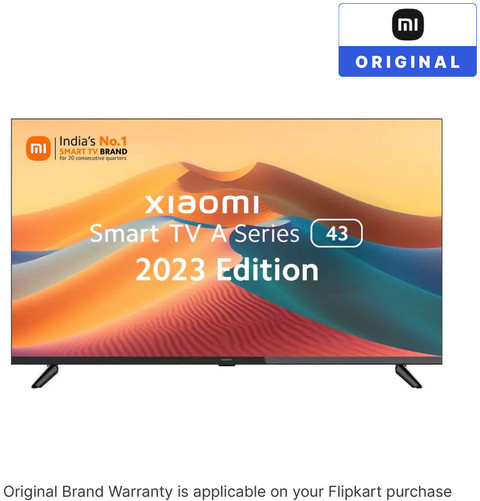 XIAOMI A series 108 cm (43 inch) Full HD LED Smart Google TV with