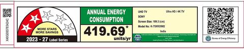 SONY BRAVIA 3 II 189 cm (75 inch) Ultra HD (4K) LED Smart Android TV ...