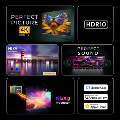 ONIDA 108 cm (43 inch) Ultra HD (4K) LED Smart Google TV Online at