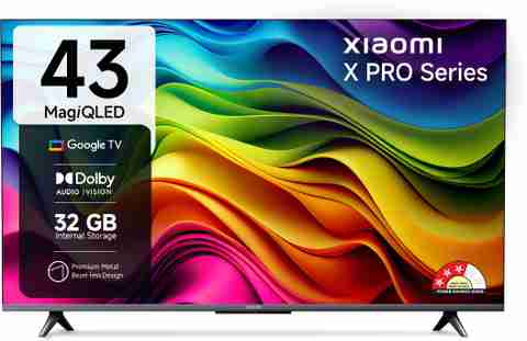XIAOMI by Mi X Pro QLED 108 cm (43 inch) QLED Ultra HD (4K) Smart ...