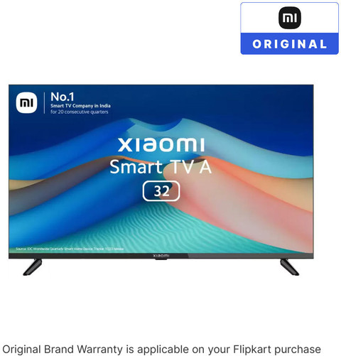 XIAOMI A series 80 cm (32 inch) HD Ready LED Smart Google TV with