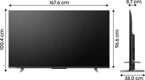 Hisense A6K 189 cm (75 inch) Ultra HD (4K) LED Smart Google TV