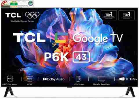 TCL TCL 108 cm (43 inch) Ultra HD (4K) LED Smart Google TV 2026