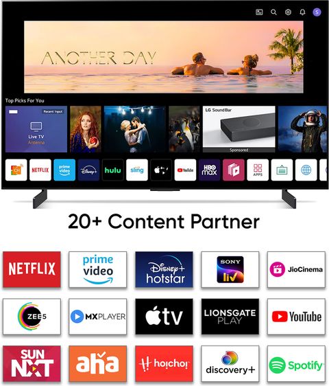 LG OLED C2 106 cm (42 inch) OLED Ultra HD (4K) Smart WebOS TV with ...