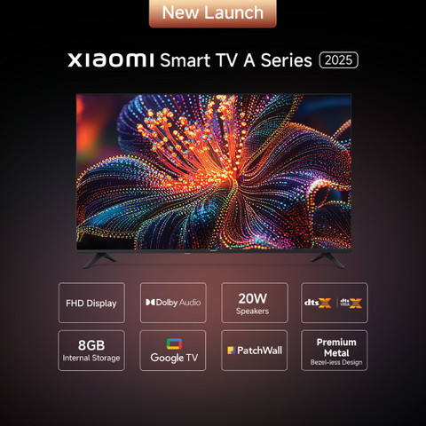 XIAOMI A Series 108 cm (43 inch) Full HD LED Smart Google TV 2025