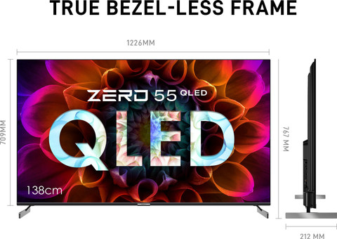 Infinix Zero 138 cm (55 inch) QLED Ultra HD (4K) Smart Android TV