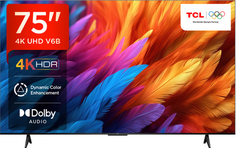 TCL 75V型 テレビ 4K Google TV 75V6B 2024年モデル 718K9dvPy2L._AC_UF350,