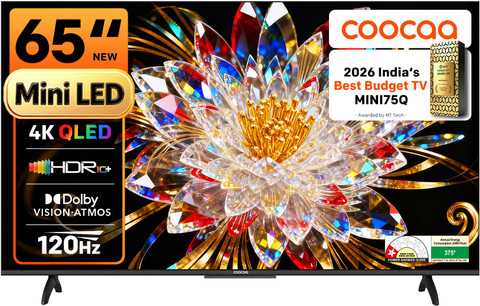 Coocaa 164 cm (65 inch) Ultra HD (4K) Mini LED Smart Google TV